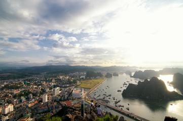 Ha Long city, Vietnam.