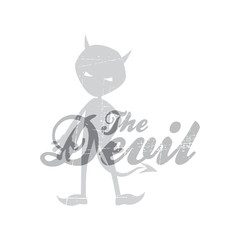 evil devil silhouette theme