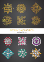 pattern thai tradition collection
