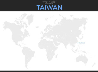 Taiwan Location Map