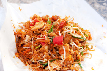 Thailand fried shrimp (Pad Thai)