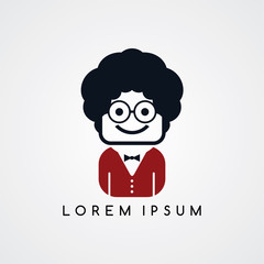 woman avatar with formal suit