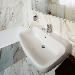 Interior, domestic bathroom