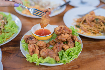 fried chicken