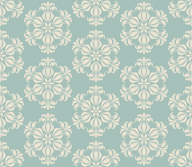 Seamless background in the style of Damascus