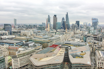 Naklejka na ściany i meble Panorama of London