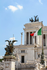 Obraz premium Monumento a Vittorio Emanuele II, Roma