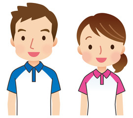 スタッフ　男女　セット