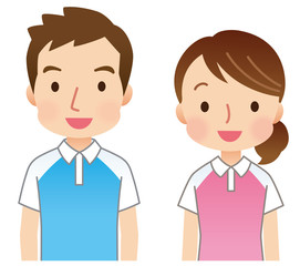 スタッフ　男女　セット