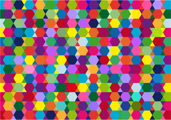 Colorful geometric background.