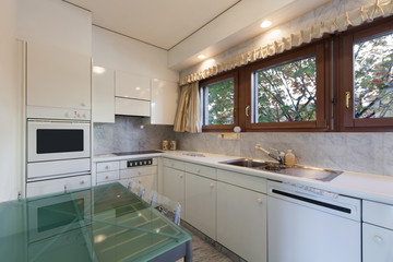 Interior, domestic kitchen