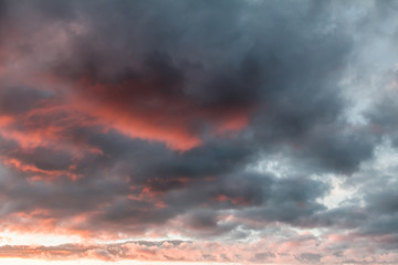 Cielo con nubes 