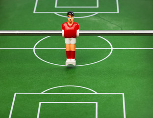 foosball table soccer . football players sport teame
