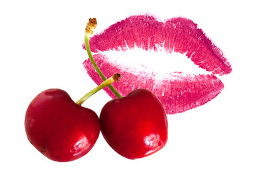 Cherries and lip