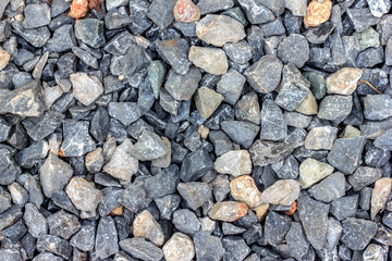 Texture a pile of crushed stone