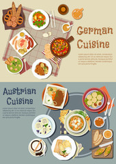 German and austrian hearty and comfort food icon