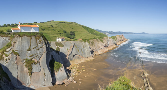 San Pedro church and Itzurun beach