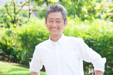 シニア男性