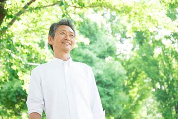 シニア男性