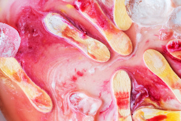 melted ice cream