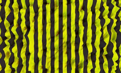 Low poly Black and Yellow