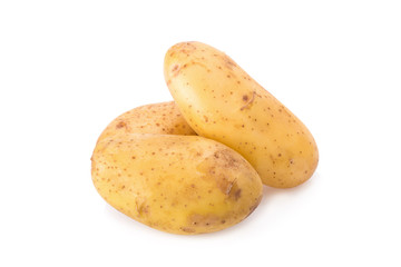 potato isolated on white background