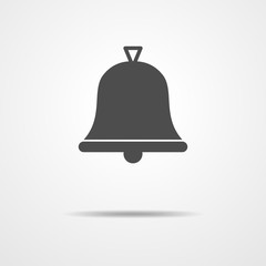 Bell icon - vector illustration.