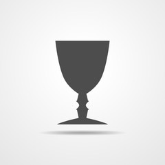 Cup icon - vector illustration.