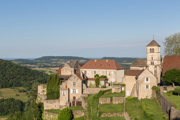 Fototapeta premium Village du Jura
