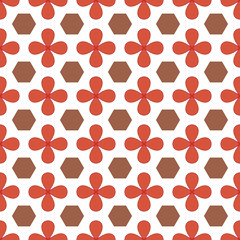 Flower seamless pattern