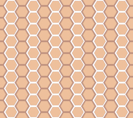 Honeycomb seamless pattern