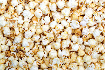 Popcorn texture background