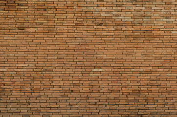 Large area of old brick wall for background