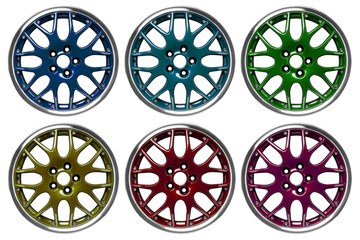 Alloy car rims