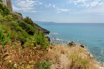 Fototapeta na wymiar Tuscany coastline