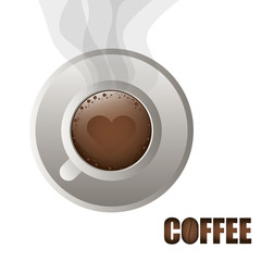 Coffee digital design, vector illustration eps 10.