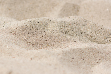 Fototapeta na wymiar Close up from sand on the beach