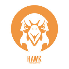 Haluk animal icon. Bird design. Vector graphic