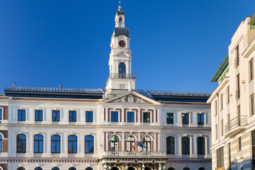 Obraz premium Main Building of the Riga City Hall