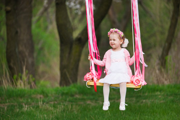 little girl on the swing, little girl at park, cute little girl,
