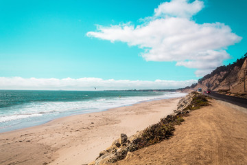 Fototapeta na wymiar Oceanview from California Coast, United States