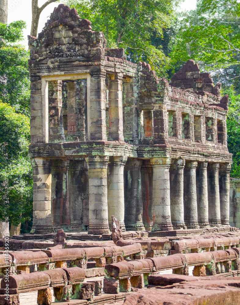 Wall mural Preah Khan in Angkor