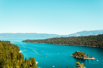 Obraz premium Emerald Bay i Lake Tahoe