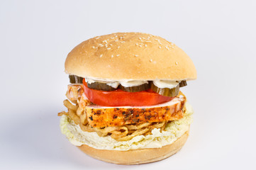 The perfect hamburger.