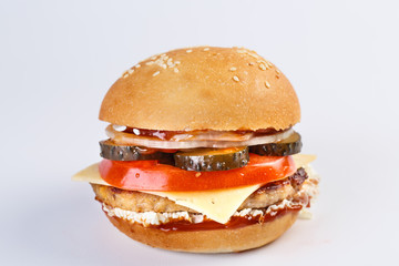 The perfect hamburger.