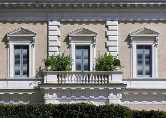Fassade in Rome