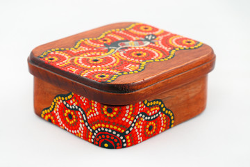 uniquely designed wooden jewelry box