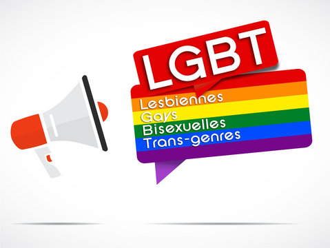 mégaphone : LGBT (en français)