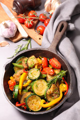 fried vegetable
