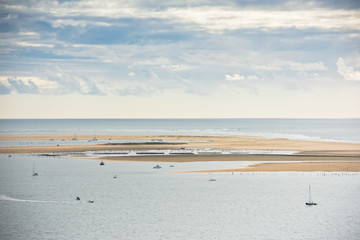 View of The Arcachon Bay, France